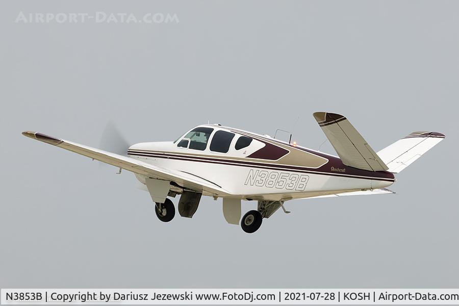 N3853B, 1955 Beech F35 Bonanza C/N D-4148, Beech F35 Bonanza  C/N D-4148, N3853B