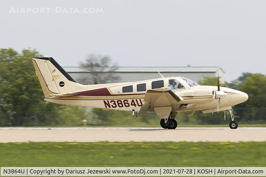 N3864U, 1981 Beech 58P Baron C/N TJ-355, Beech 58 Baron  C/N TJ-355, N3864U