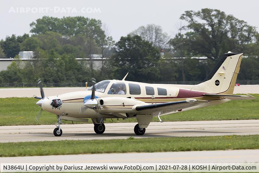 N3864U, 1981 Beech 58P Baron C/N TJ-355, Beech 58 Baron  C/N TJ-355, N3864U