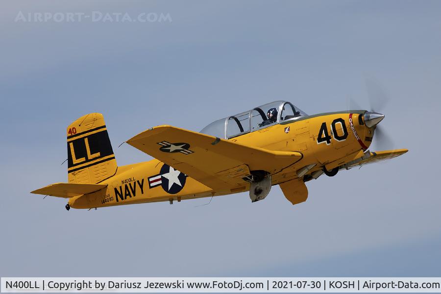 N400LL, 1957 Beech T-34B Mentor C/N BG-400, Beech T-34B Mentor  C/N BG-400, N400LL