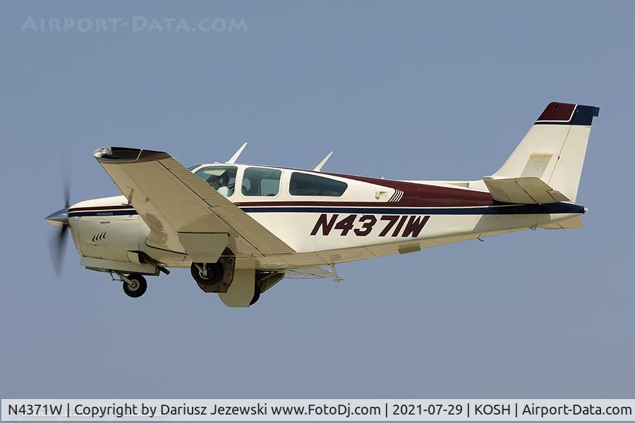 N4371W, 1974 Beech F33A Bonanza C/N CE-501, Beech F33A Bonanza  C/N CE-501, N4371W