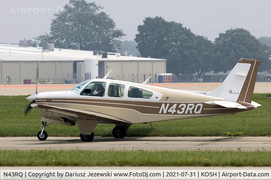 N43RQ, 1977 Beech F33A Bonanza C/N CE-716, Beech F33A Bonanza  C/N CE-716, N43RQ