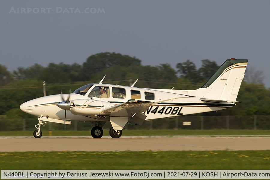 N440BL, 1977 Beech 58 Baron C/N TH-801, Beech 58 Baron  C/N TH-801, N440BL