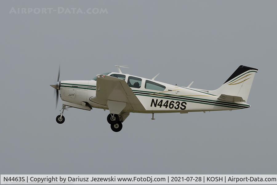 N4463S, 1975 Beech F33A Bonanza C/N CE-580, Beech F33A Bonanza  C/N CE-580, N4463S