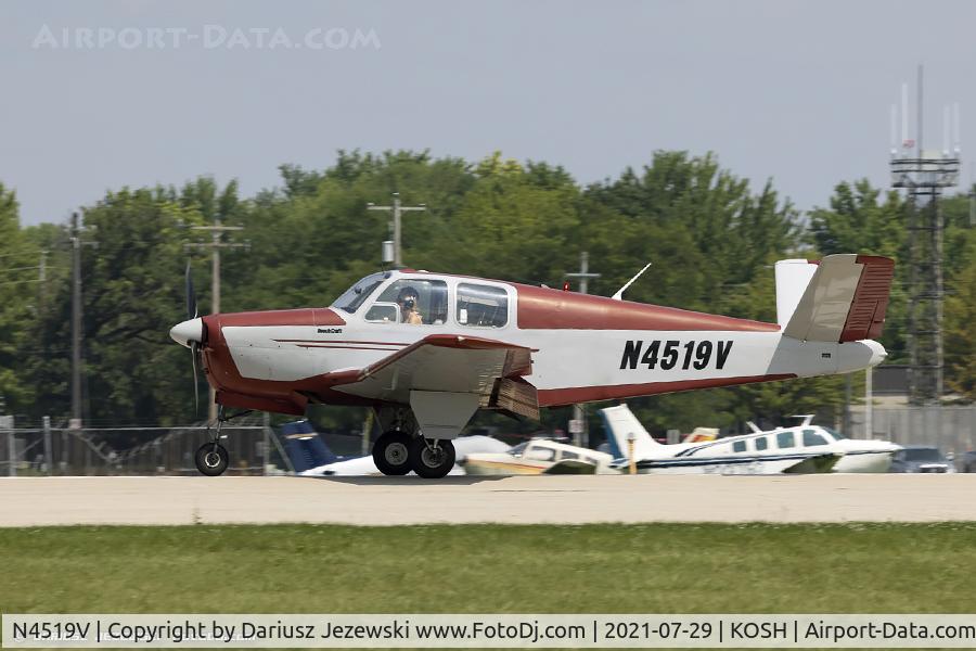 N4519V, 1948 Beech 35 Bonanza C/N D-1342, Beech 35 Bonanza  C/N D-1342, N4519V