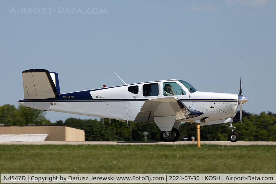 N4547D, 1956 Beech G35 Bonanza C/N D-4677, Beech G35 Bonanza  C/N D-4677, N4547D