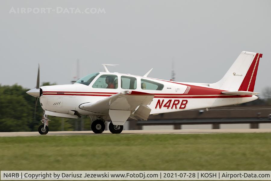 N4RB, 1973 Beech F33A Bonanza C/N CE-469, Beech F33A Bonanza  C/N CE-469, N4RB