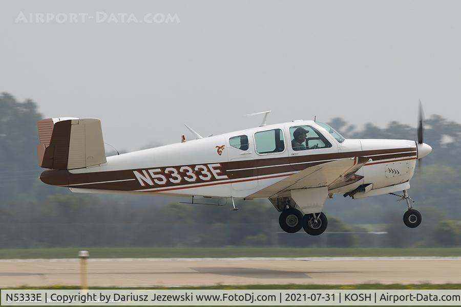 N5333E, 1959 Beech K35 Bonanza C/N D-5824, Beech K35 Bonanza  C/N D-5824, N5333E