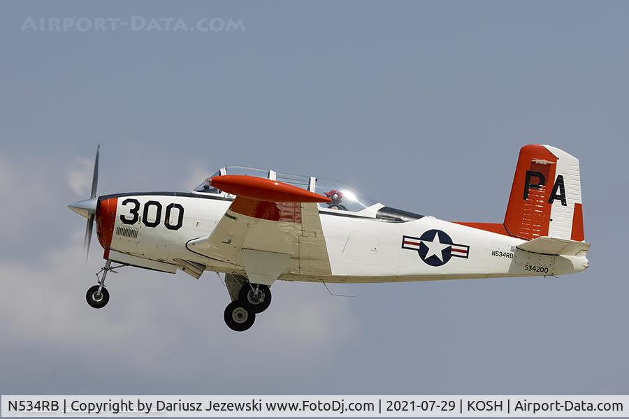 N534RB, 1953 Beech T-34A (A45) Mentor Mentor C/N G-300, Beech A45 (T-34A) Mentor  C/N G-300, N534RB