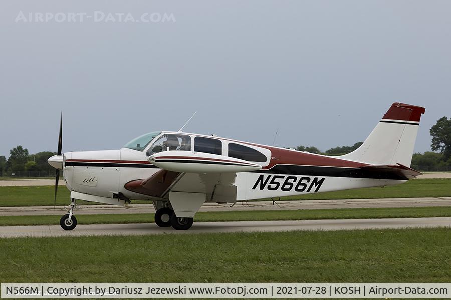 N566M, 1964 Beech 35-B33 Debonair C/N CD-800, Beech 35-B33 Debonair  C/N CD-800, N566M