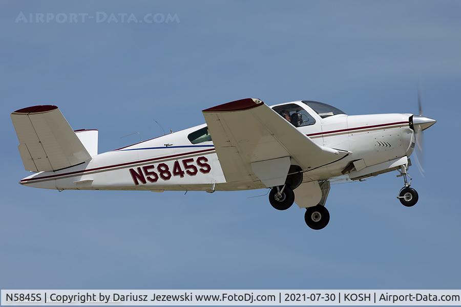 N5845S, 1964 Beech S35 Bonanza C/N D-7739, Beech S35 Bonanza  C/N D-7739, N5845S