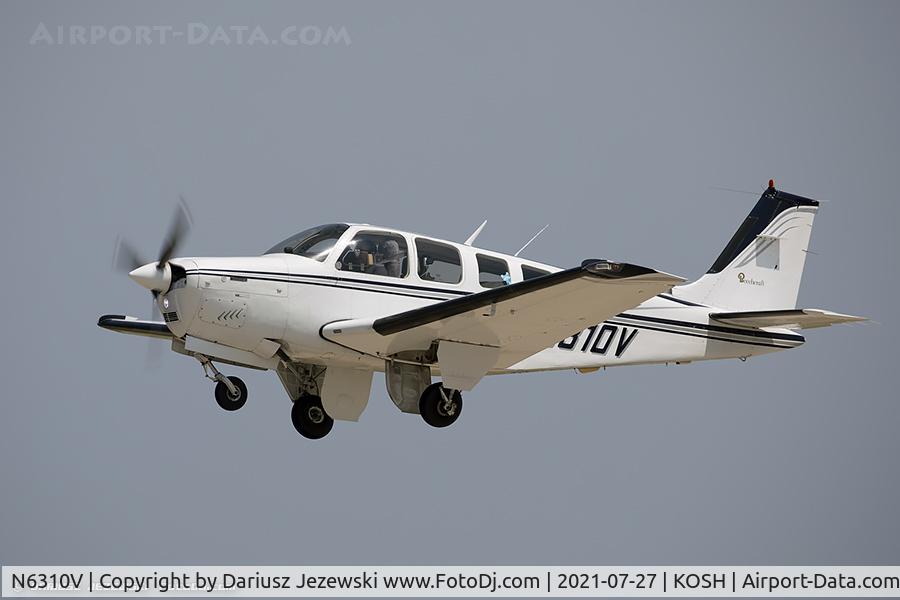 N6310V, 1982 Beech A36 Bonanza 36 C/N E-2021, Beech A36 Bonanza 36  C/N E-2021, N6310V