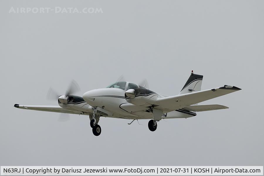 N63RJ, 1974 Beech 95-B55 Baron Baron C/N TC-1804, Beech 95-B55 Baron  C/N TC-1804, N63RJ