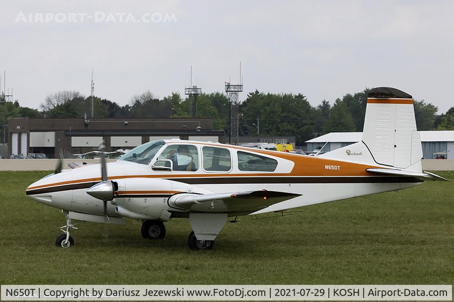 N650T, 1958 Beech 95 C/N TD-125, Beech 95 Travel Air C/N TD-125, N650T
