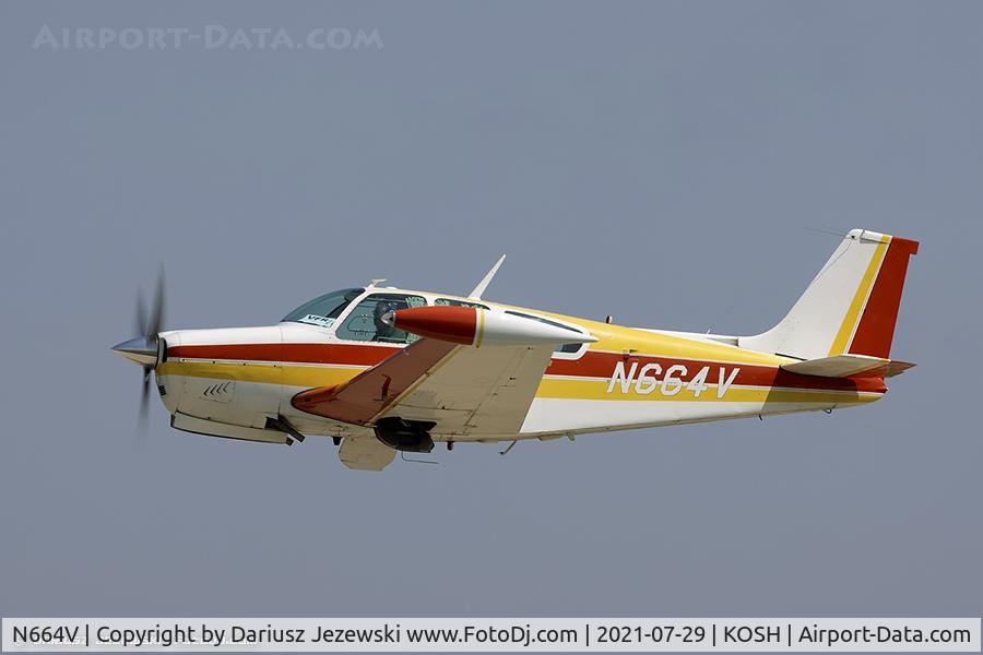 N664V, 1960 Beech 35-A33 Debonair C/N CD-239, Beech 35-A33 Debonair  C/N CD-239, N664V