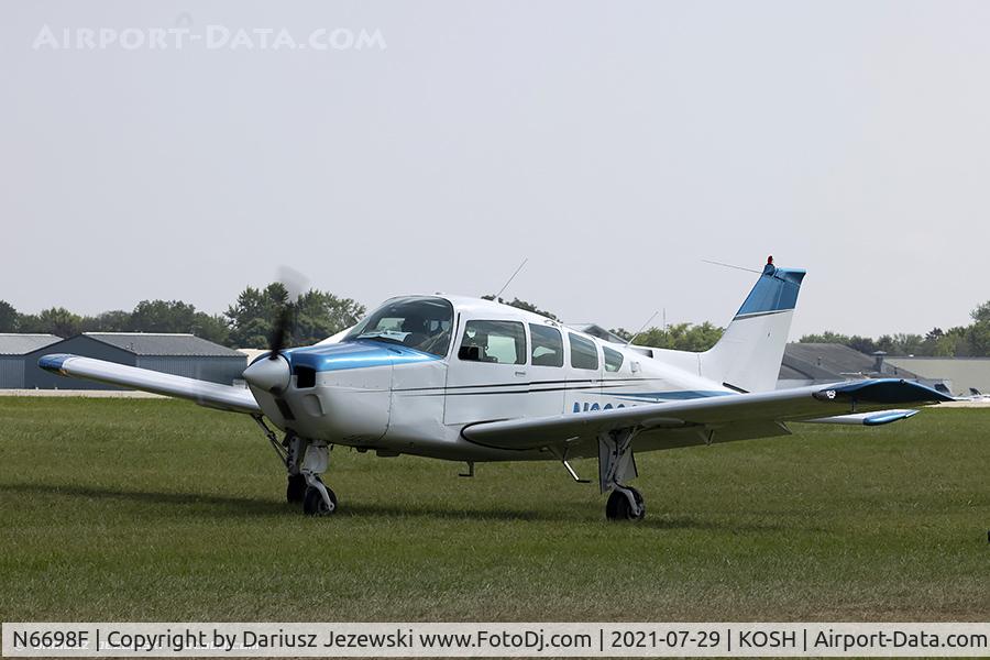 N6698F, 1979 Beech C24R C/N MC-698, Beech C24R Sierra  C/N MC-698, N6698F