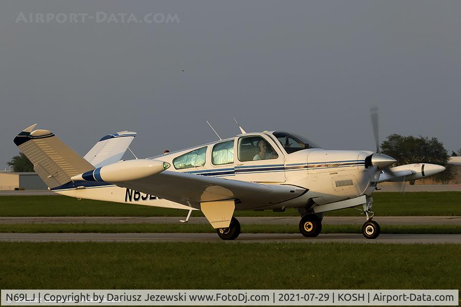 N69LJ, Beech V35B Bonanza C/N D-9692, Beech V35B Bonanza  C/N D-9692, N69LJ