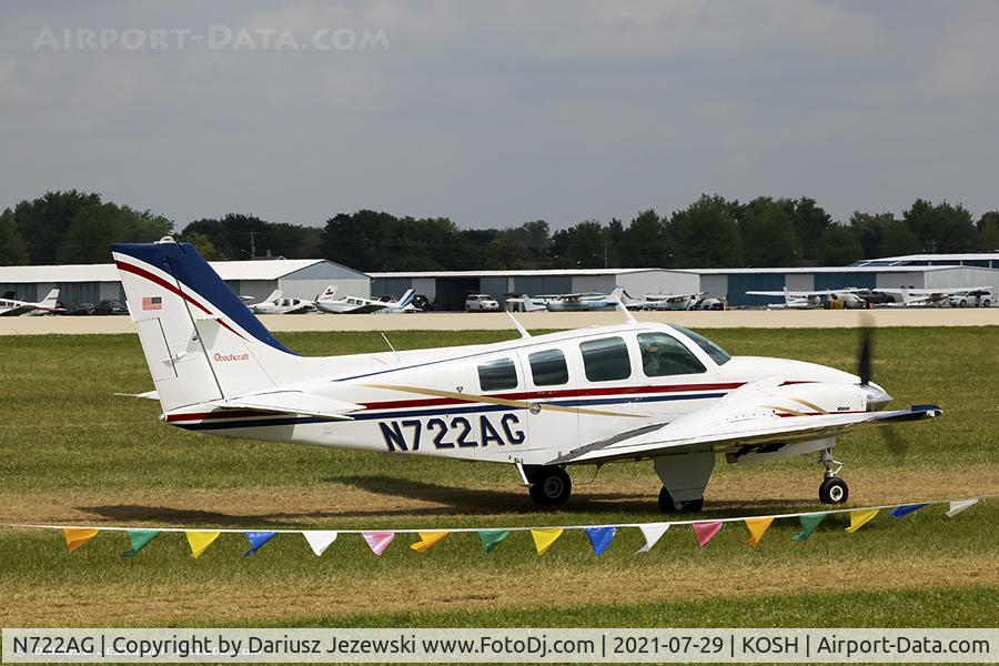 N722AG, 1977 Beech 58 Baron C/N TH-799, Beech 58 Baron  C/N TH-799, N722AG