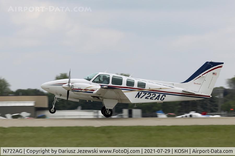 N722AG, 1977 Beech 58 Baron C/N TH-799, Beech 58 Baron  C/N TH-799, N722AG