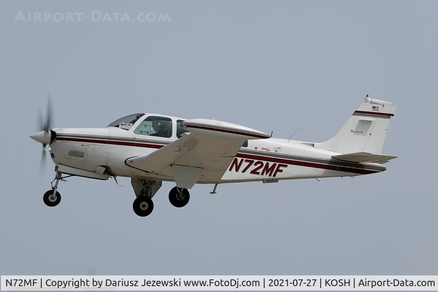 N72MF, 1984 Beech A36 Bonanza 36 C/N E-2191, Beech A36 Bonanza  C/N E-2191 , N72MF