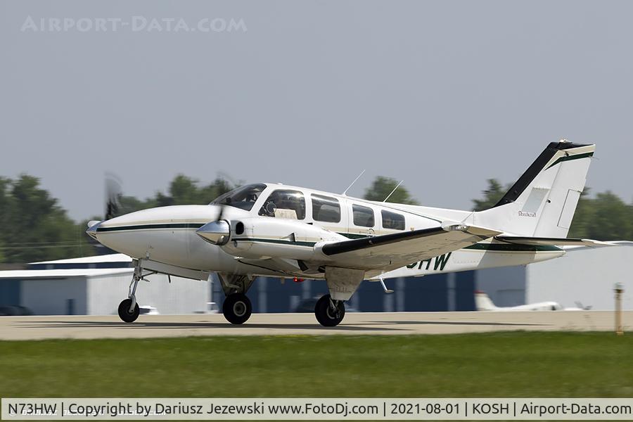 N73HW, 1979 Beech 58P Baron C/N TJ-223, Beech 58 Baron  C/N TJ-223, N73HW