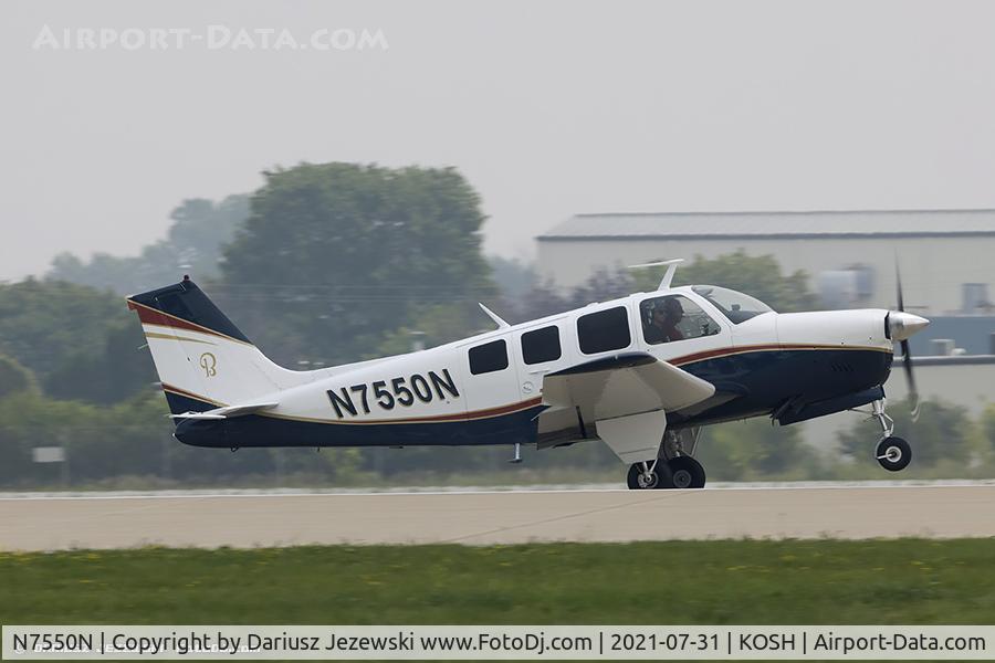 N7550N, 1968 Beech 36 Bonanza C/N E-67, Beech 36 Bonanza  C/N E-67, N7550N