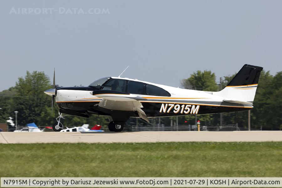 N7915M, 1966 Beech 35-C33A Debonair C/N CE-73, Beech 35-C33A Debonair  C/N CE-73, N7915M