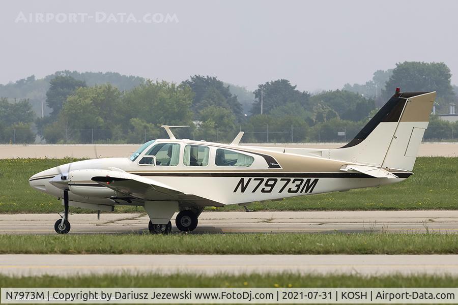 N7973M, 1966 Beech C55 Baron (95-C55) C/N TE-208, Beech 95-C55 Baron  C/N TE-208, N7973M
