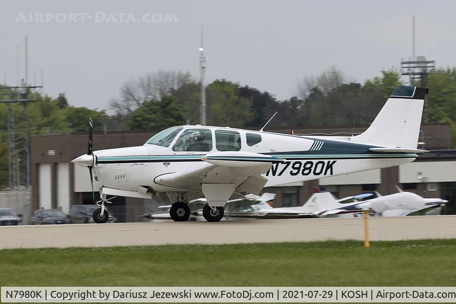 N7980K, 1964 Beech 35-B33 Debonair C/N CD-777, Beech 35-B33 Debonair  C/N CD-777, N7980K