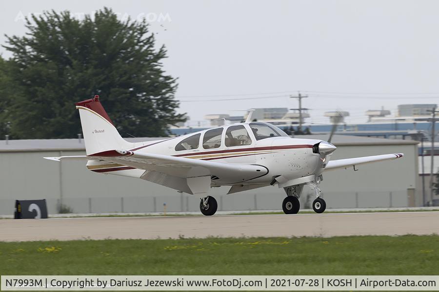 N7993M, 1966 Beech 35-C33A Debonair C/N CE-92, Beech 35-C33A Debonair  C/N CE-92, N7993M