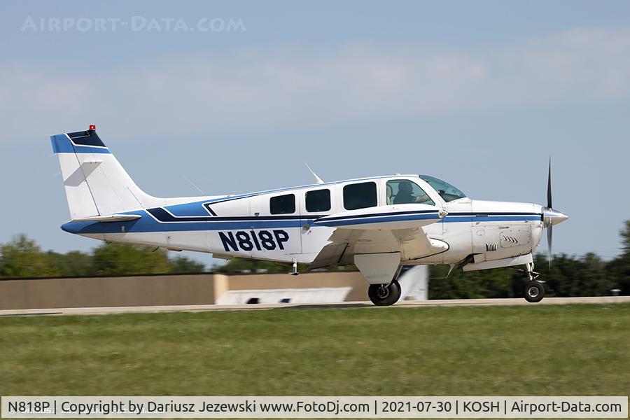 N818P, 1986 Beech A36 Bonanza 36 C/N E-2352, Beech A36 Bonanza  C/N E-2352, N818P