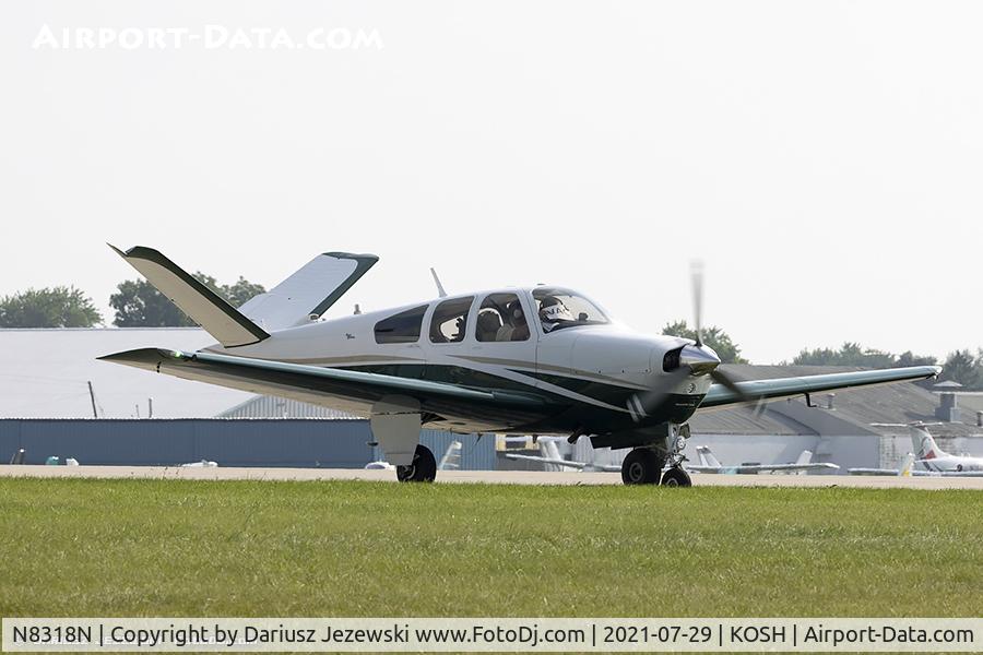 N8318N, 1968 Beech V35A Bonanza C/N D-8723, Beech V35A Bonanza  C/N D-8723, N8318N
