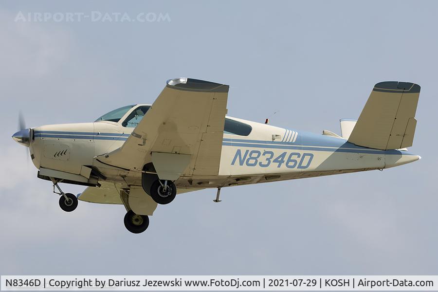 N8346D, 1958 Beech J35 Bonanza C/N D-5447, Beech J35 Bonanza  C/N D-5447, N8346D