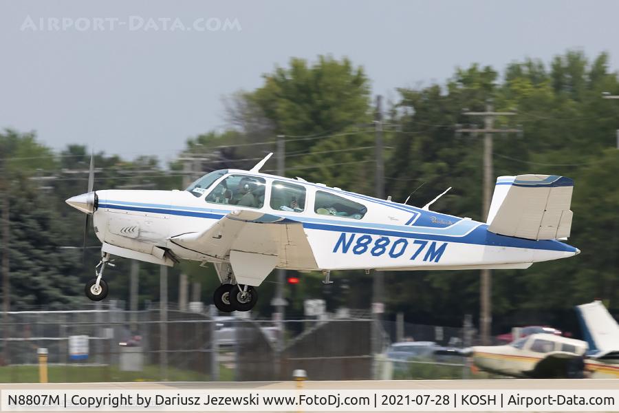 N8807M, 1964 Beech S35 Bonanza C/N D-7330, Beech S35 Bonanza  C/N D-7330, N8807M