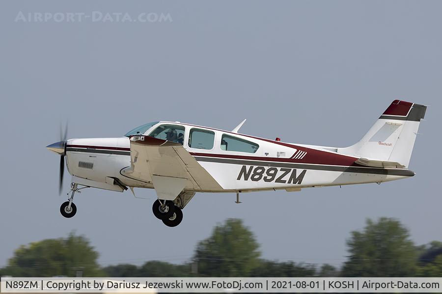N89ZM, 1989 Beech F33A Bonanza C/N CE-1413, Beech F33A Bonanza  C/N CE-1413, N89ZM