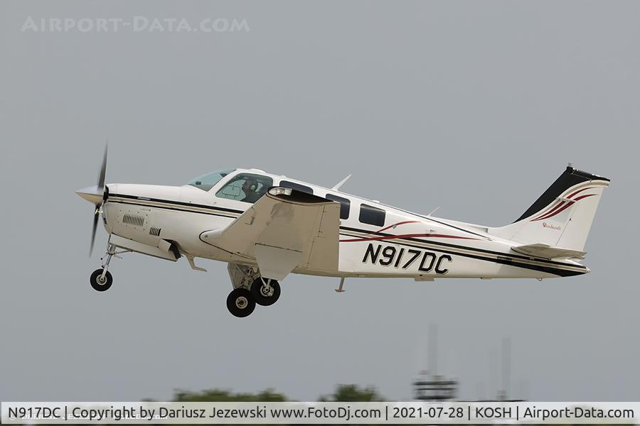 N917DC, 1981 Beech A36 Bonanza 36 C/N E-1884, Beech A36 Bonanza  C/N E-1884, N917DC