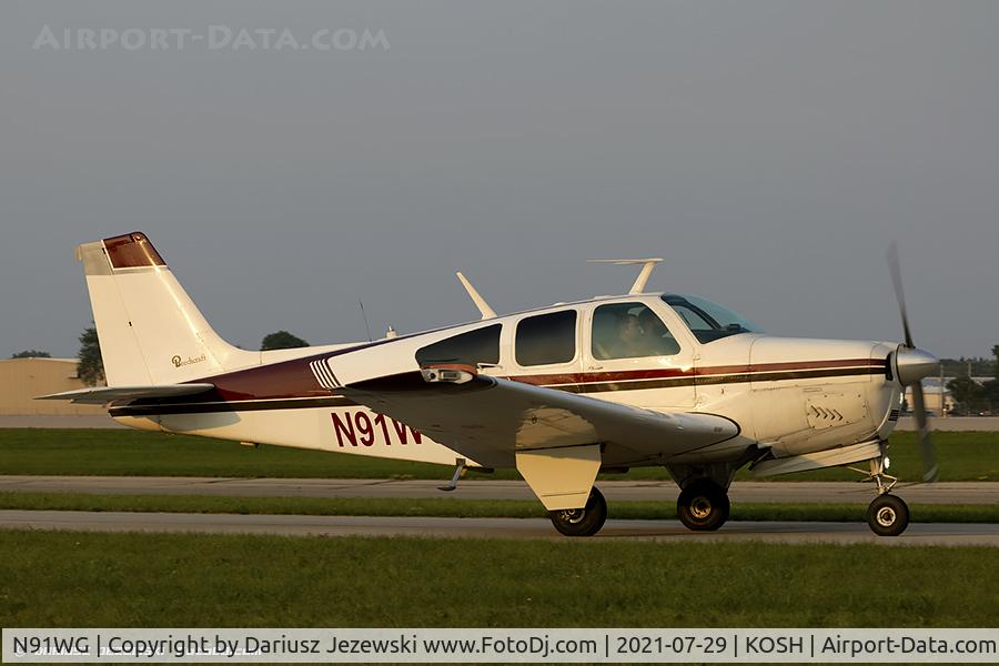 N91WG, 1970 Beech F33 Bonanza C/N CD-1244, Beech F33A Bonanza  C/N CD-1244, N91WG