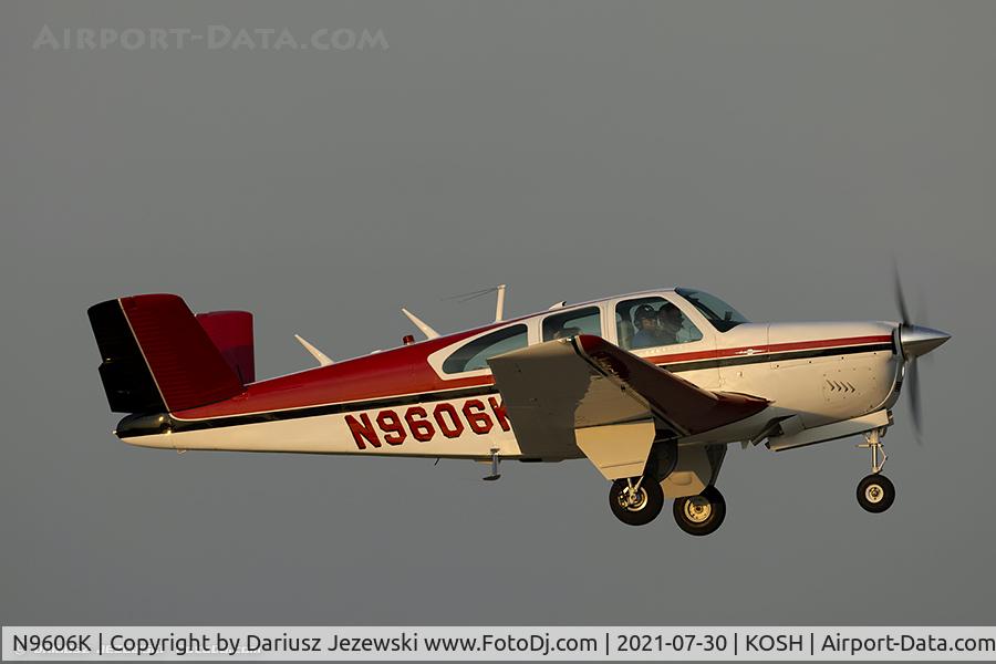 N9606K, 1962 Beech P35 Bonanza C/N D-6947, Beech P35 Bonanza  C/N D-6947, N9606K
