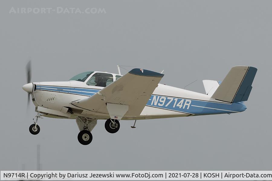 N9714R, 1959 Beech M35 Bonanza C/N D-6266, Beech M35 Bonanza  C/N D-6266, N9714R