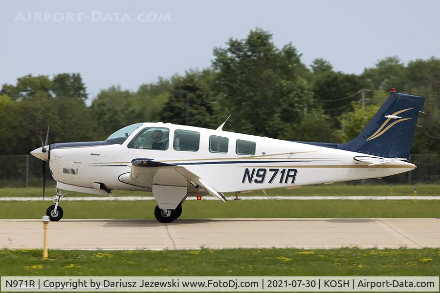 N971R, 1993 Beech A36 Bonanza 36 C/N E-2831, Beech A36 Bonanza  C/N E-2831, N971R