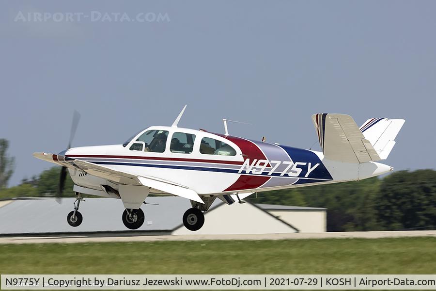 N9775Y, 1963 Beech P35 Bonanza C/N D-7156, Beech P35 Bonanza  C/N D-7156, N9775Y