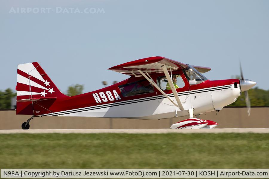 N98A, 1973 Bellanca 8KCAB Decathlon C/N 64-73, Bellanca 8GCBC Super Decathlon  C/N 64-73, N98A