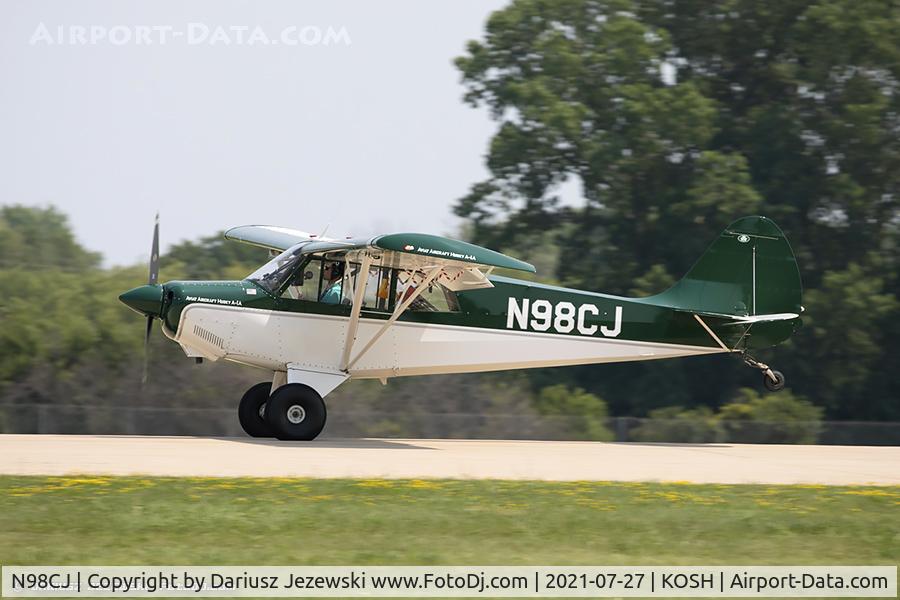 N98CJ, 1998 Aviat A-1 Husky C/N 1398, Aviat Aircraft Inc A-1A  C/N 1398, N98CJ