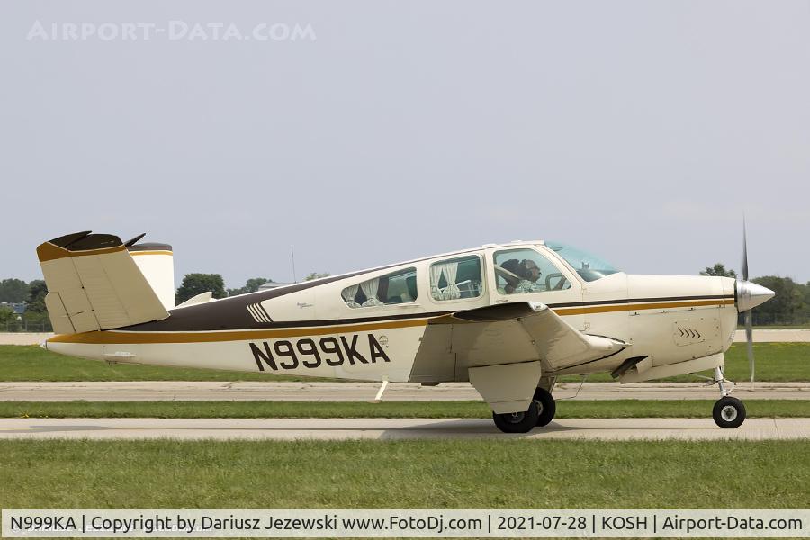 N999KA, 1967 Beech V35A Bonanza C/N D-8644, Beech V35A Bonanza  C/N D-8644, N999KA