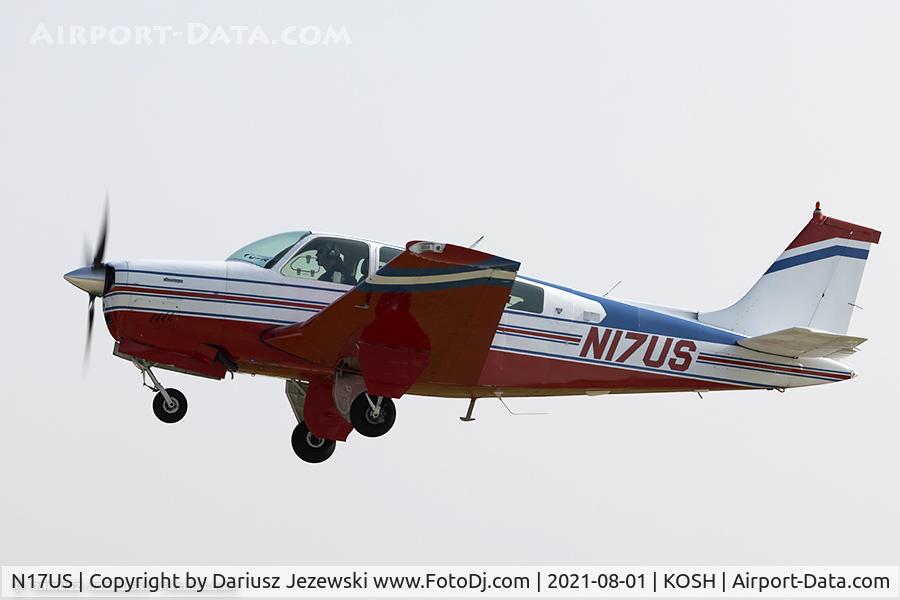 N17US, 1976 Beech A36 Bonanza 36 C/N E-851, Beech A36 Bonanza 36  C/N E-851, N17US