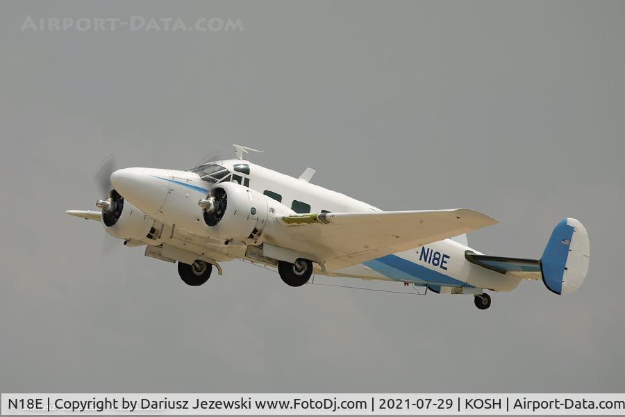 N18E, 1958 Beech E18S C/N BA-383, Beech E18S  C/N BA-383, N18E