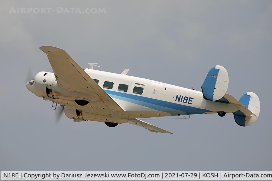 N18E, 1958 Beech E18S C/N BA-383, Beech E18S  C/N BA-383, N18E
