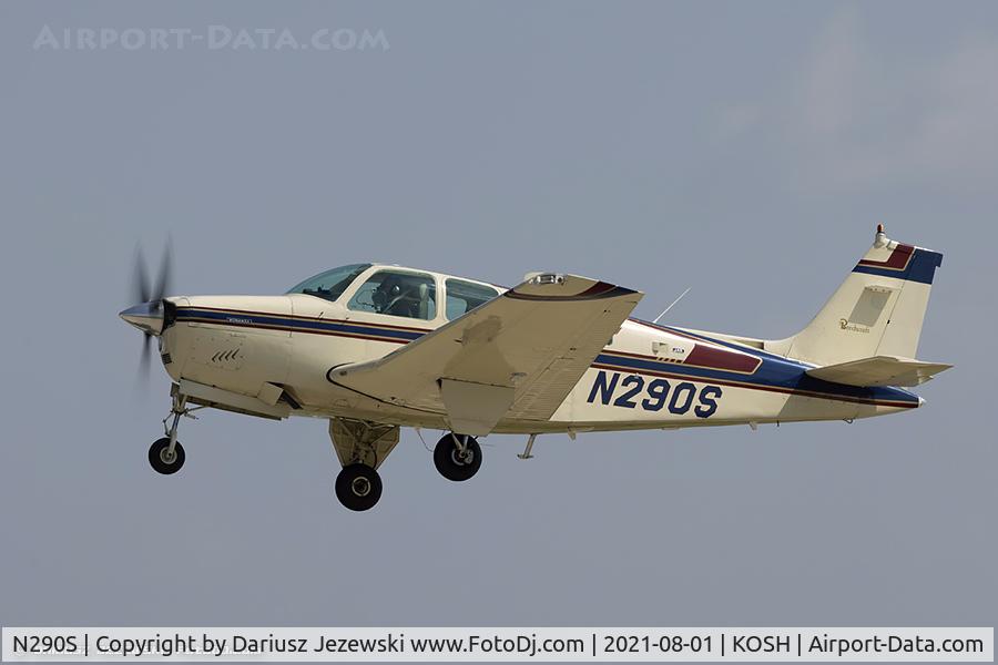N290S, 1971 Beech A36 Bonanza 36 C/N E-292, Beech A36 Bonanza  C/N E-292, N290S