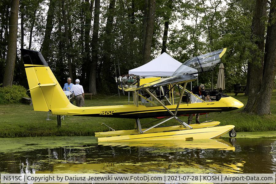 N51SC, 1999 Leza-Lockwood Air Cam C/N AC017, AirCam  C/N AC-017 , N51SC