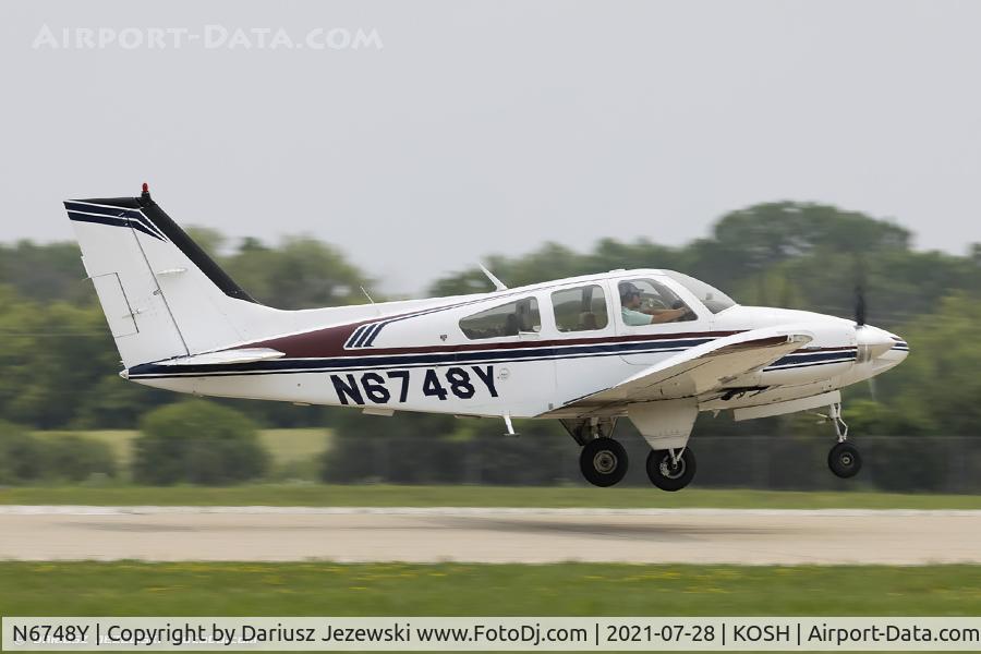 N6748Y, 1980 Beech 95-B55 (T42A) Baron C/N TC-2317, Beech 95-B55 Baron  C/N TC-2317, N6748Y